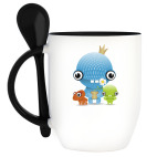 Кружка с ложкой