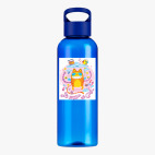 Прозрачная спортивная бутылка