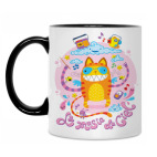 Кружка двухцветная