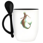 Кружка с ложкой