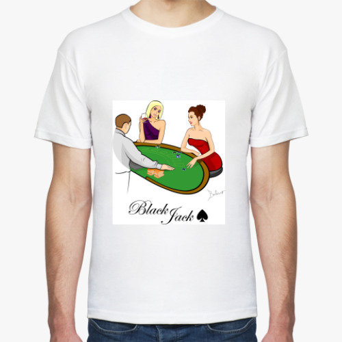 Футболка с принтом С Блэкджеком и шлюхами