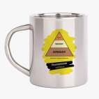 Кружка металлическая