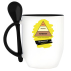 Кружка с ложкой