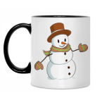 Кружка двухцветная