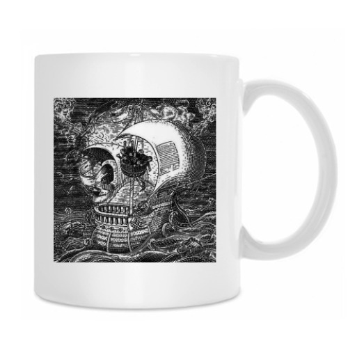 Кружка с принтом Иллюзия Смерти 20