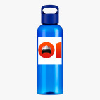 Прозрачная спортивная бутылка