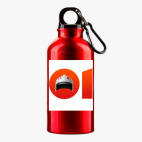 Металлическая бутылка 400 мл UV-DTF