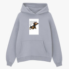 Толстовка худи оверсайз