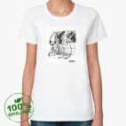 Женская футболка органик