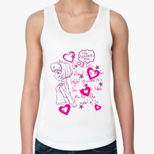 Женская майка с принтом  Дизайн