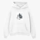 Толстовка худи оверсайз