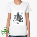 Женская футболка органик