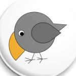  Грустный птиц