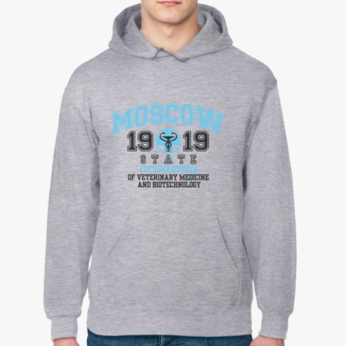 Толстовка худи с принтом МГАВМиБ