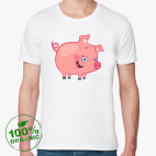 Мужская футболка органик