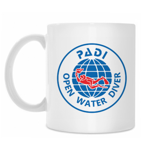 Кружка с принтом PADI Open Water Diver (OWD)