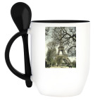 Кружка с ложкой