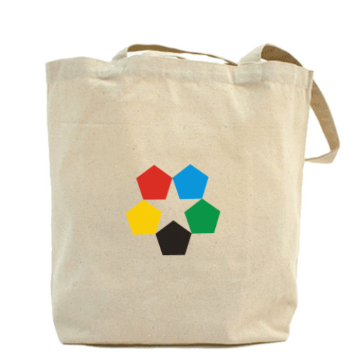 Сумка шоппер с принтом Новая Россия