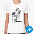 Женская спортивная футболка