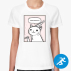 Женская спортивная футболка