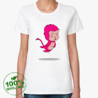 Женская футболка органик
