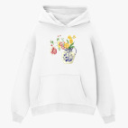 Толстовка худи оверсайз