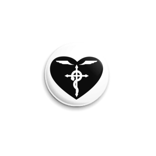 Значок 25мм с принтом FullMetal Alchemist