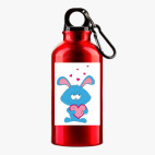 Металлическая бутылка 400 мл UV-DTF