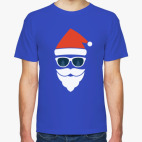 Классическая футболка COOL SANTA
