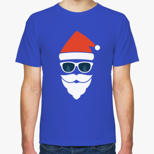 Футболка с принтом COOL SANTA