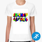 Женская спортивная футболка