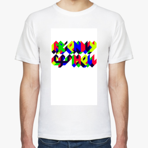 Футболка с принтом Friendly Hell