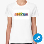 Женская спортивная футболка