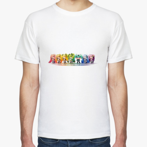 Футболка с принтом Вокалоиды