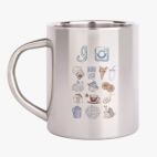 Кружка металлическая