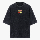 Футболка оверсайз вареная (вышивка)