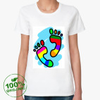 Женская футболка органик