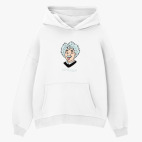 Толстовка худи оверсайз