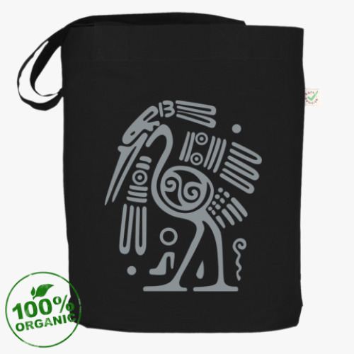 Сумка шоппер с принтом Графика майя