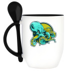 Кружка с ложкой