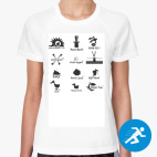 Женская спортивная футболка