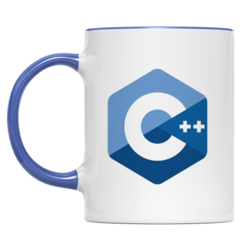 Кружка с принтом C++