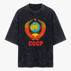 Футболка оверсайз вареная