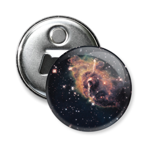 Магнит-открывашка с принтом Космос