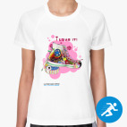 Женская спортивная футболка