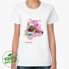 Женская футболка органик