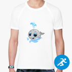 Мужская спортивная футболка