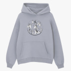 Толстовка худи оверсайз