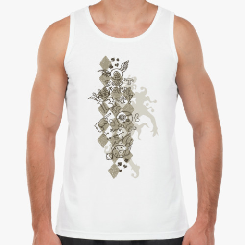 Майка с принтом Just play