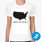 Женская спортивная футболка